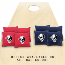 "Skull Cap" Cornhole Bags - Set of 8
